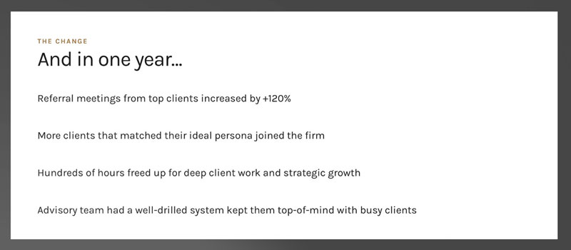 How One Advisor Introduced a System that Doubled Referrals in One Year